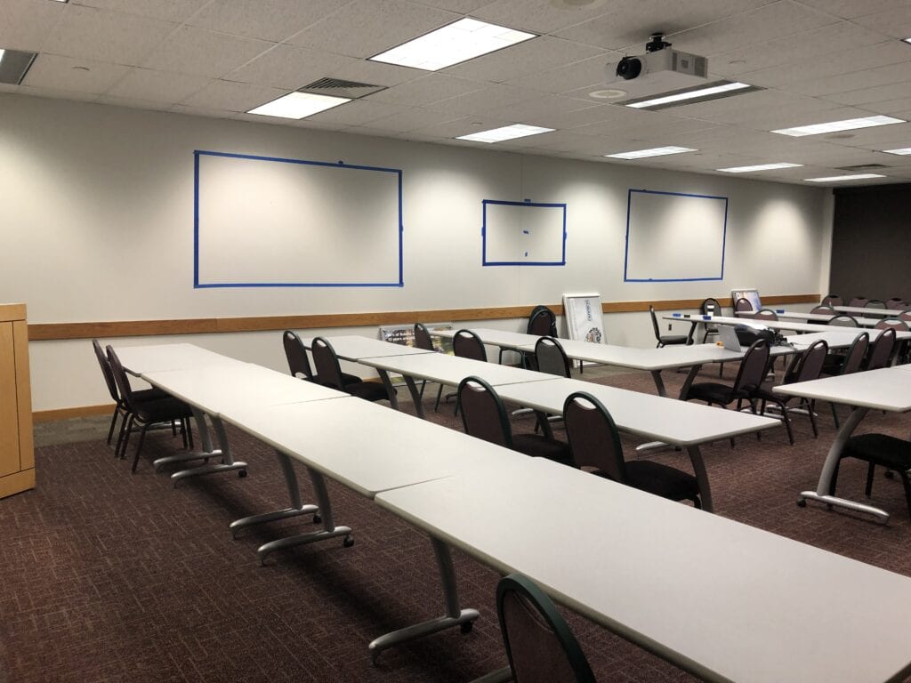 SIA conference room A/V setup