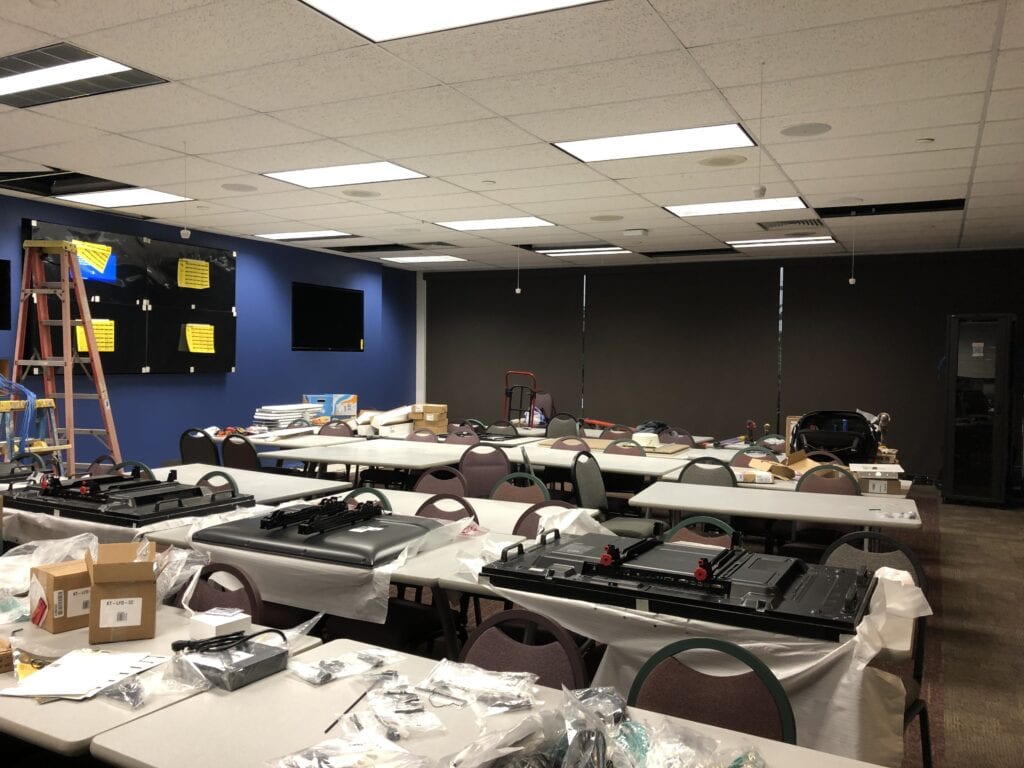 SIA conference room A/V setup