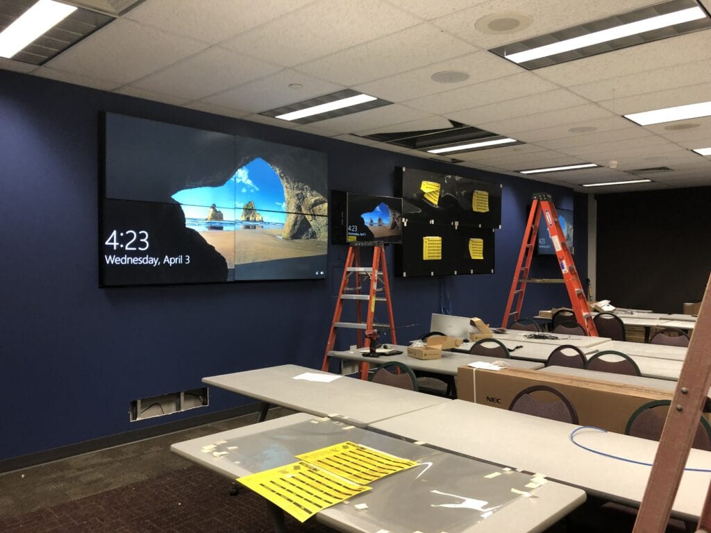 SIA conference room A/V setup