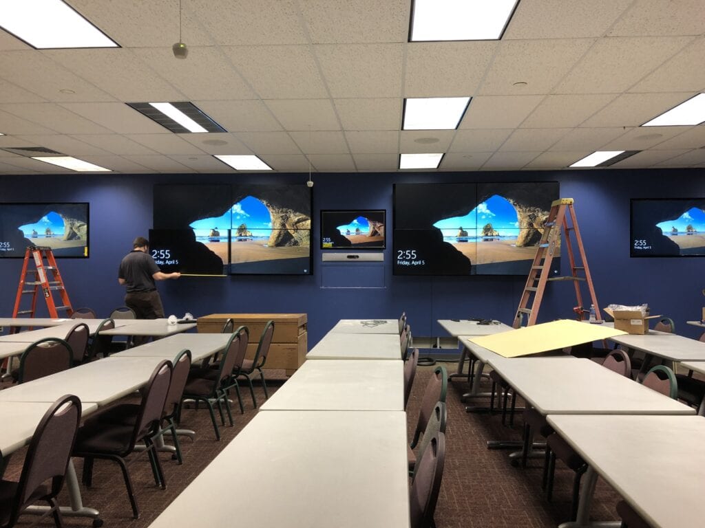 SIA conference room A/V setup