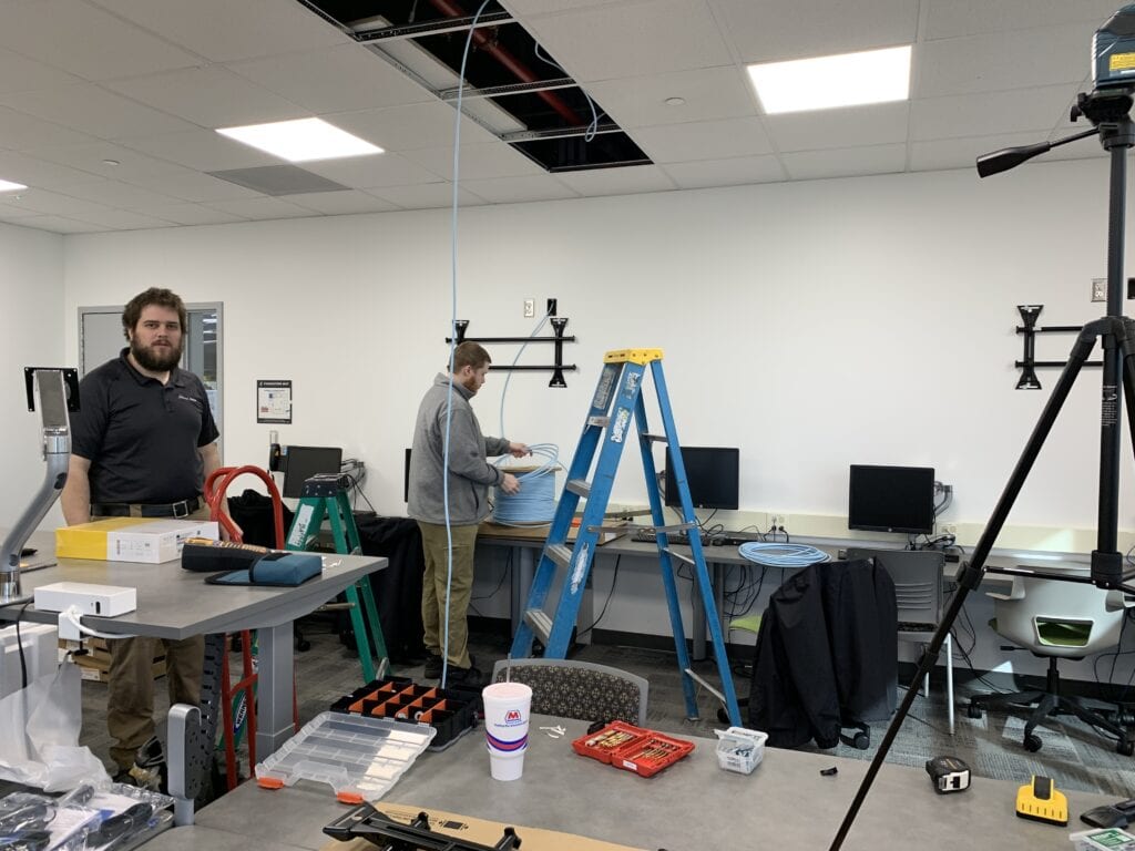 SIA training center A/V setup