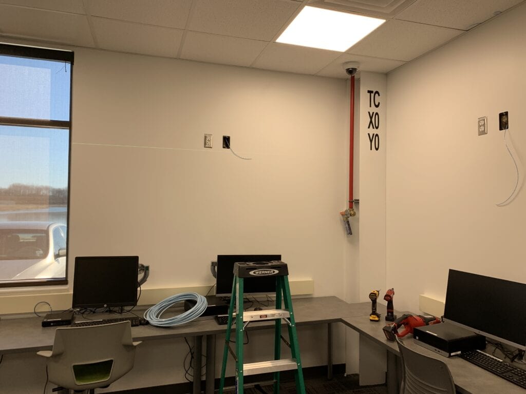 SIA training center A/V setup